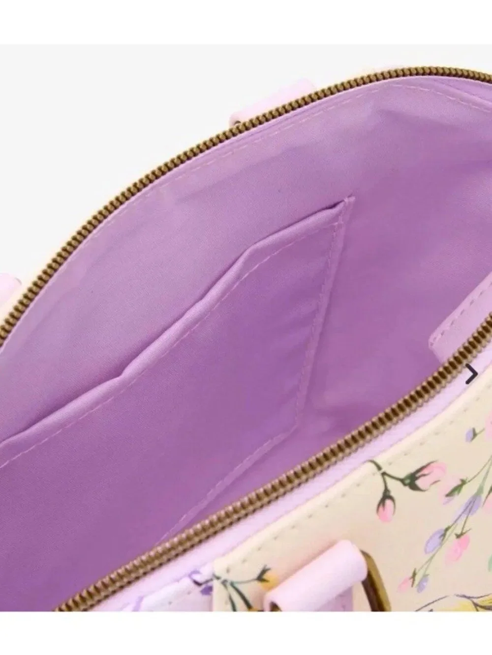 Loungefly Disney Girls Rapunzel Floral Satchel Purse Crossbody Bag Pascal NWT